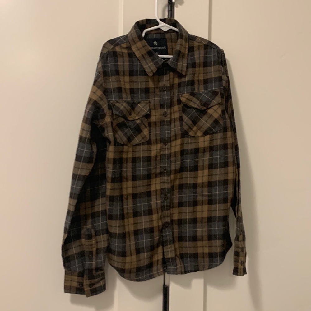 Boys size small flannel